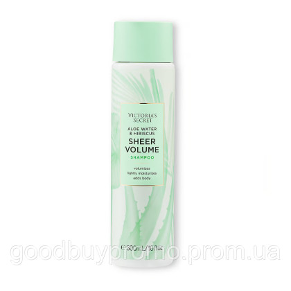 Шампунь Victoria's Secret Sheer Volume  Shampoo Aloe Water & Hibiscus