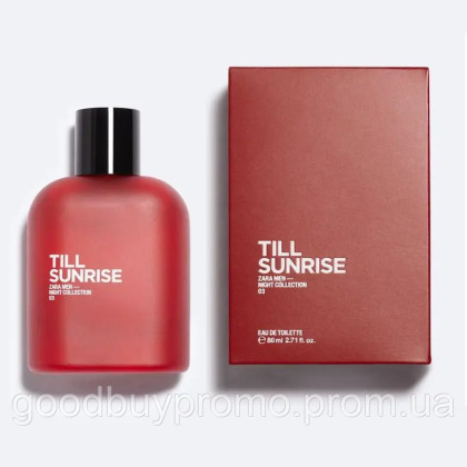 Туалетна вода для чоловіків ZARA Till Sunrise EDT 80 мл