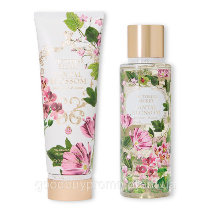 Набір Victoria’s Secret Santal Blossom Body Mist 250 мл & Body Lotion 236 мл (США)