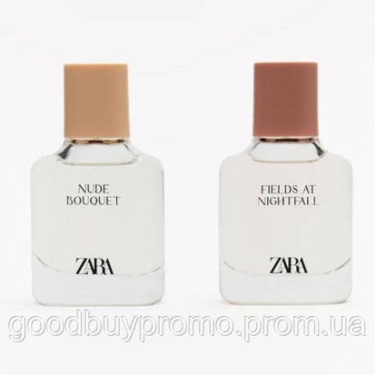 Набір з двох парфумованих вод. NUDE BOUQUET + FIELDS AT NIGHTFALL 2 X 30 ML