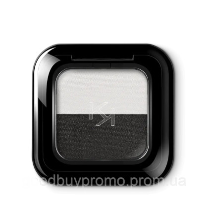 Професійні тіні для повік Kiko Milano з високопігментованою формулою – Тон 18 White / Black