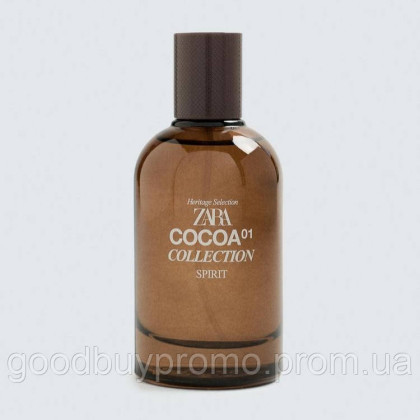 Парфумована вода | 100 мл | Оригінал ZARA COCOA COLLECTION 01 SPIRIT  100ML (3.38 FL. OZ.)