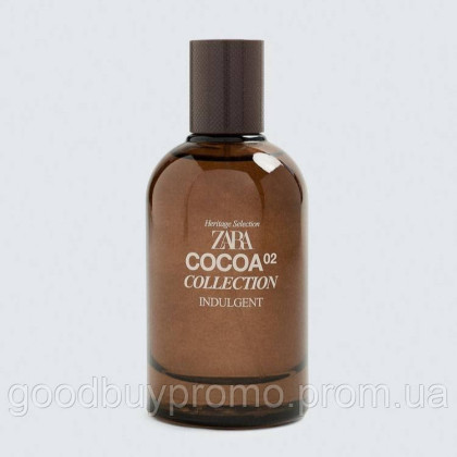 Парфумована вода | 100 мл | Оригінал ZARA COCOA COLLECTION  02 INDULGENT EDP 100ML (3.38 FL. OZ.)